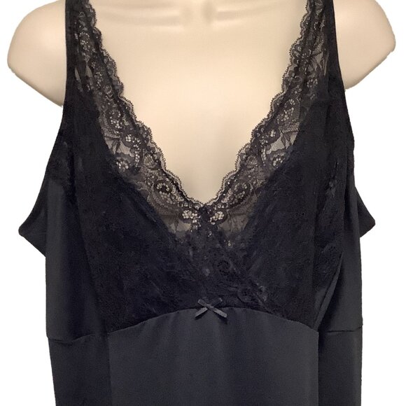 NWT Avenue Black Nightgown Size:  18-20 - Picture 2 of 8